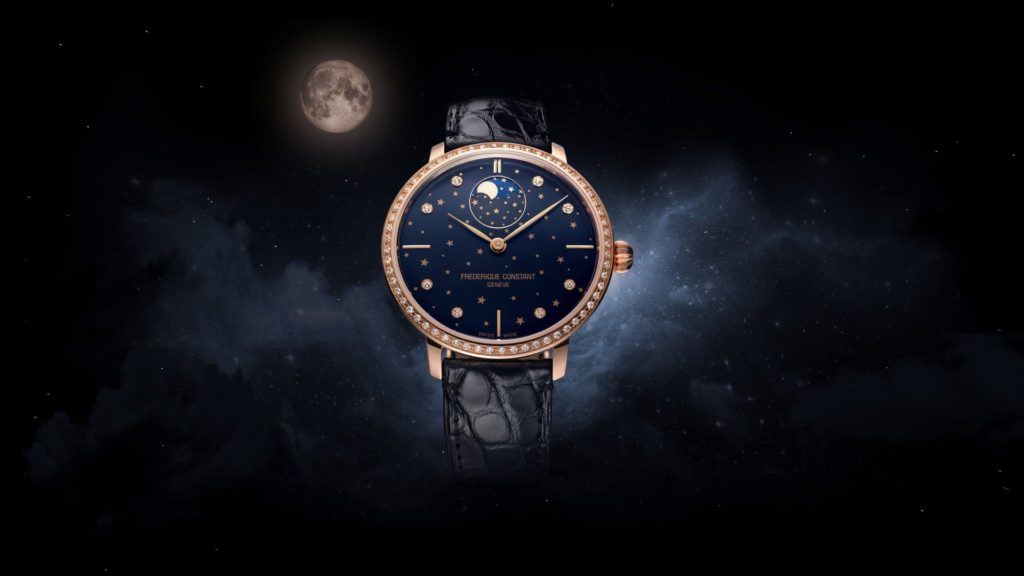 đồng hồ Frederique Constant Slimline Moonphase Stars